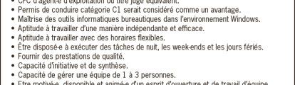Agent-e de voirie 70% et Concierge professionnel 30% Agent de voirie et concierge professionel
