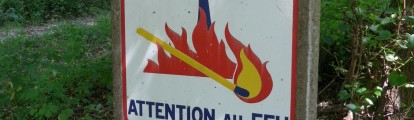 Danger d’incendie secheresse